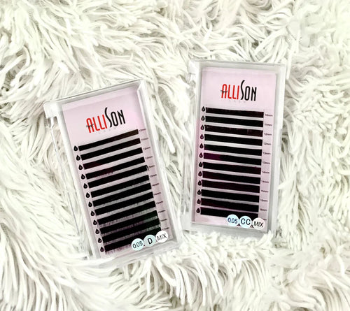 0.03 0.05 0.07 Private Label Korea Pbt Lash Extensions Tray Blooming Fast Fanning Easy Fanning Easy Fan Eyelash Extensions