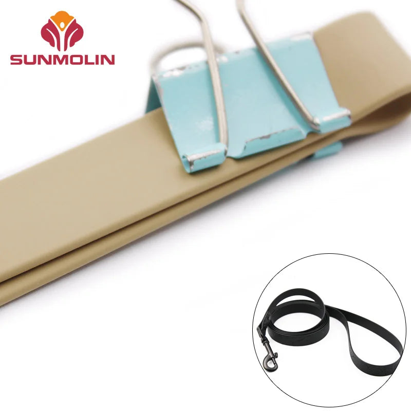 Khaki Custom 2.5mm Thick 19mm Wide Eco-Friendly Waterproof Silicone PVC Coated Webbing for Bags & Home Textiles