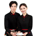 Work Clothes Short Sleeve T-shirt Tooling Summer Barbecue Fast Food Restaurant Clothing Tooling Polo Shirt Working Clothes