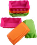 Silicone Baking Cups Reusable Cupcake Liners Non-Stick Muffin Molds