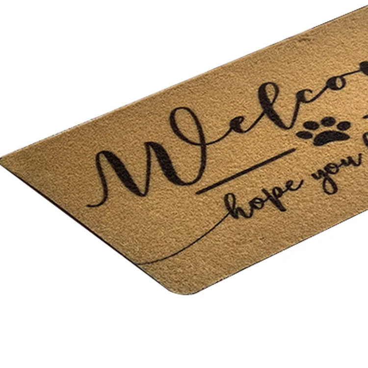 Personalized Skid-proof and Durable Carpet Door Rug and logo Carpet Doormat Entrance Coir Mats