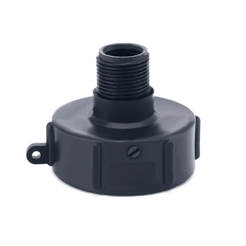 HT Factory IBC Adapter Plastic S60x6 3/4" BSP/NPS Garden Hose Connector Zinc Plated CE Certified