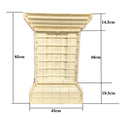 Concrete Statues Vase Planter Stand Pedestal Post Mold for Garden Decoration