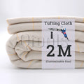 Manufacturer's Custom Embroidery Fabric 2m Width Yellow Guideline Weaving Tufting Cloth Different Sizes for DIY Rugs Upholstery