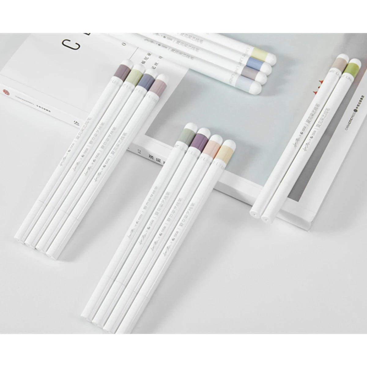 STA Popular Pigment Liner Fineliner Pens Water Brush Marker Pens for Art Supplies Stationery
