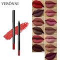 Wholesale Professional 13-Color Lip Makeup Lipliner Pen Waterproof Vegan Lip Liner with Mineral Ingredients