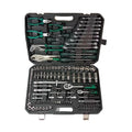 131 Pcs OEM Hard Case Socket Wrench Set 1/4 1/2 Inch Combination Wrenches & Sockets Auto Repair Tool Kit