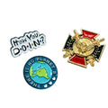 Fashion Fine Cc Designer Metal Cartoon Pin for Backpack Cloths Bee Women Brooch Custom Metal Badge for Hats