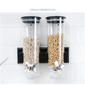 Wall-Mounted Plastic Injection Canister Cereal Dispenser Food Grain Storage Tank Candy Distributor Eco-friendly Durable for Food