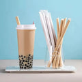 Hot Selling Wholesale Eco Friendly Compostable Biodegradable Wrapped Beverage Milk Drinking Paper Straw