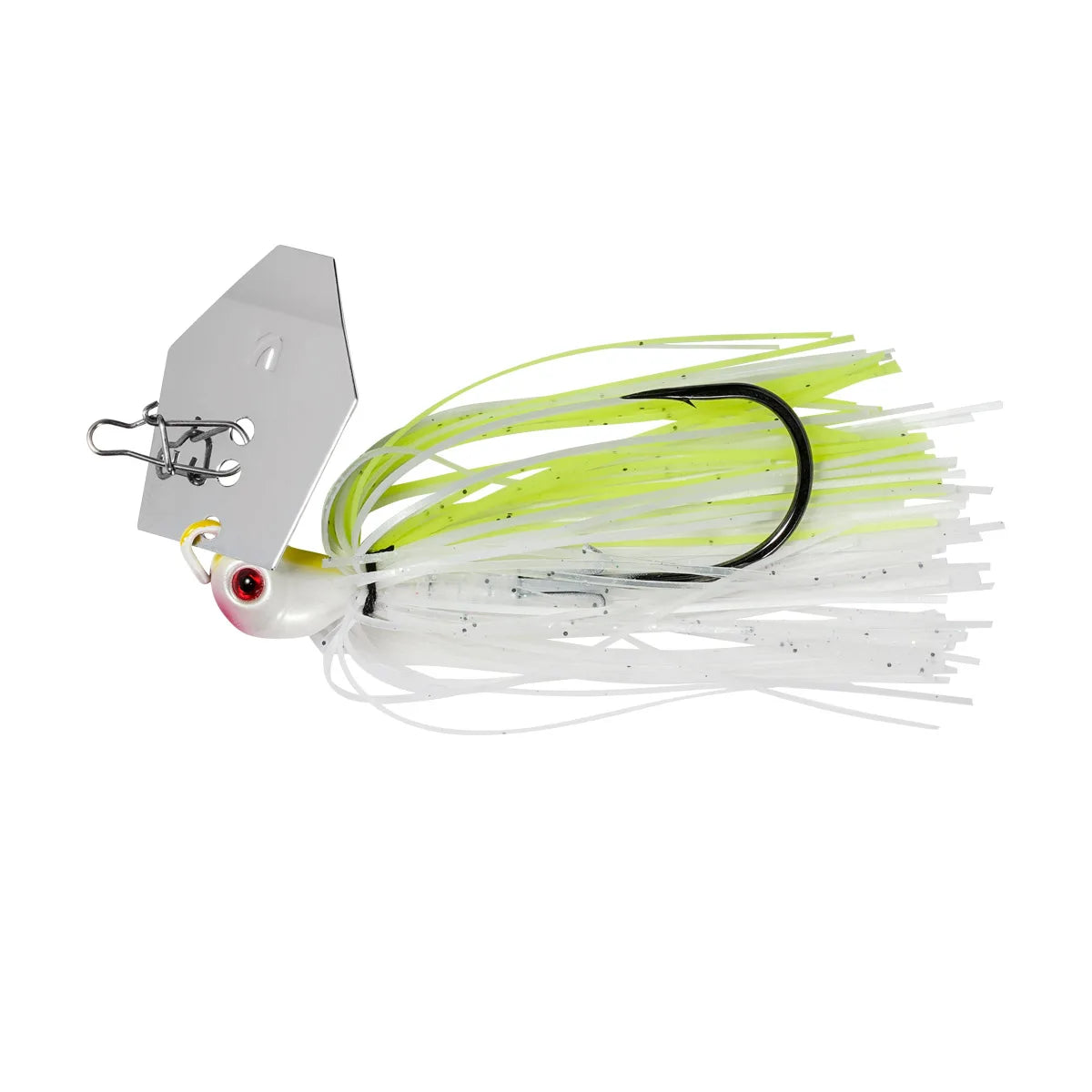 NOEBY 10.5g 3/8oz Custom Bladed Jig Fishing Chatterbait Fishing Lure with Rubber Skirts Jig Head Lure