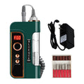 Handpiece 35000rpm Cordless Portable Electric Nail Drill Machine Rechargeable 50W Power E File Manicure Pedicure BQ301