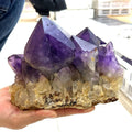 Wholesale Natural Rough Crystal Amethyst Flower Cluster Healing Crystal Stone Gift for Fengshui Decoration