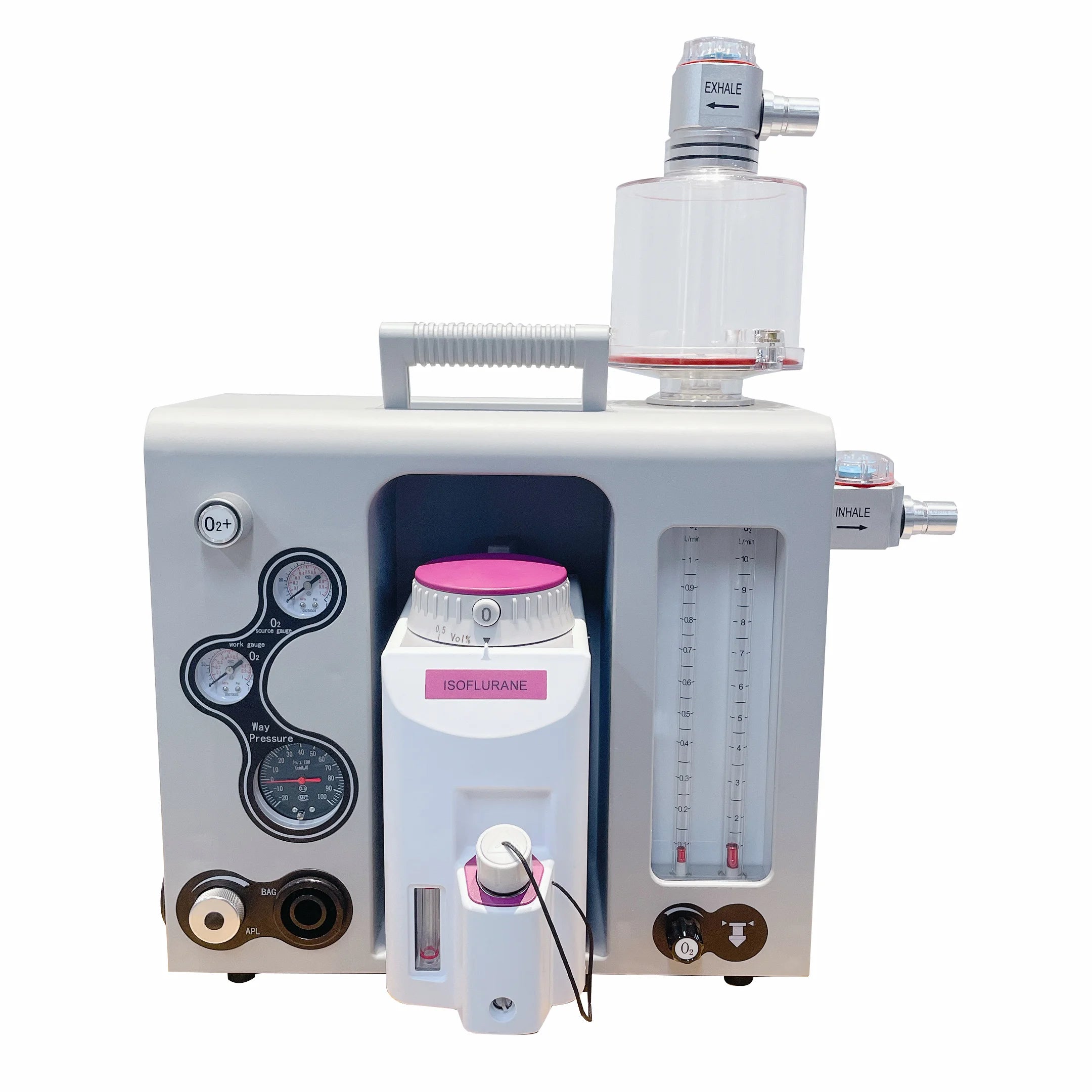 Portable Manual Veterinary Anesthesia Machine for Veterinary Clinics and Emergency Surgery Use