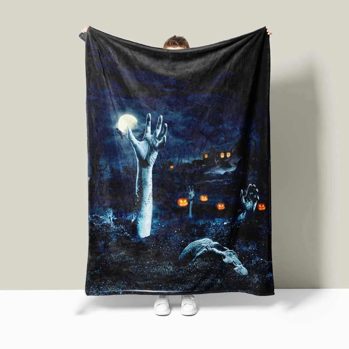 Wholesale  Super Soft Thick Custom Print Photo Premium White Sublimation Digital Blank Mink Sherpa Fleece Throw Blanket