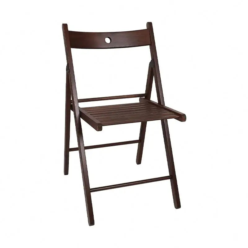 Modern Solid Wood Folding Dining Chairs for Home Bar Dining Hotel Apartment Park Gym Use