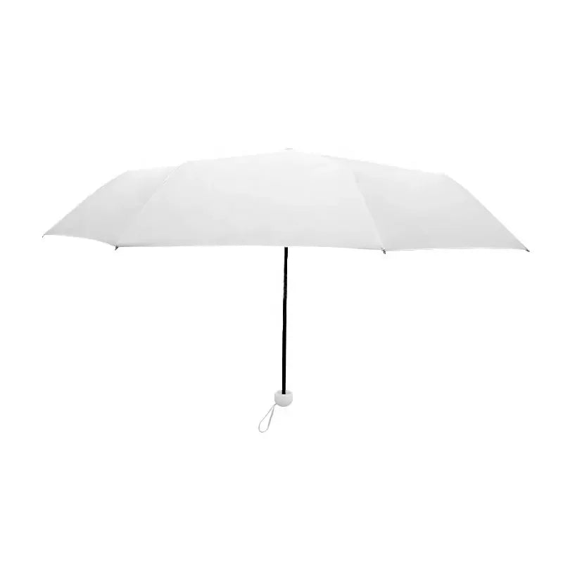 21-Inch Modern Fabric 3-Fold Umbrella Wholesale Parasol for Anniversary Printable Sublimation Umbrella Blanks Decorative Object