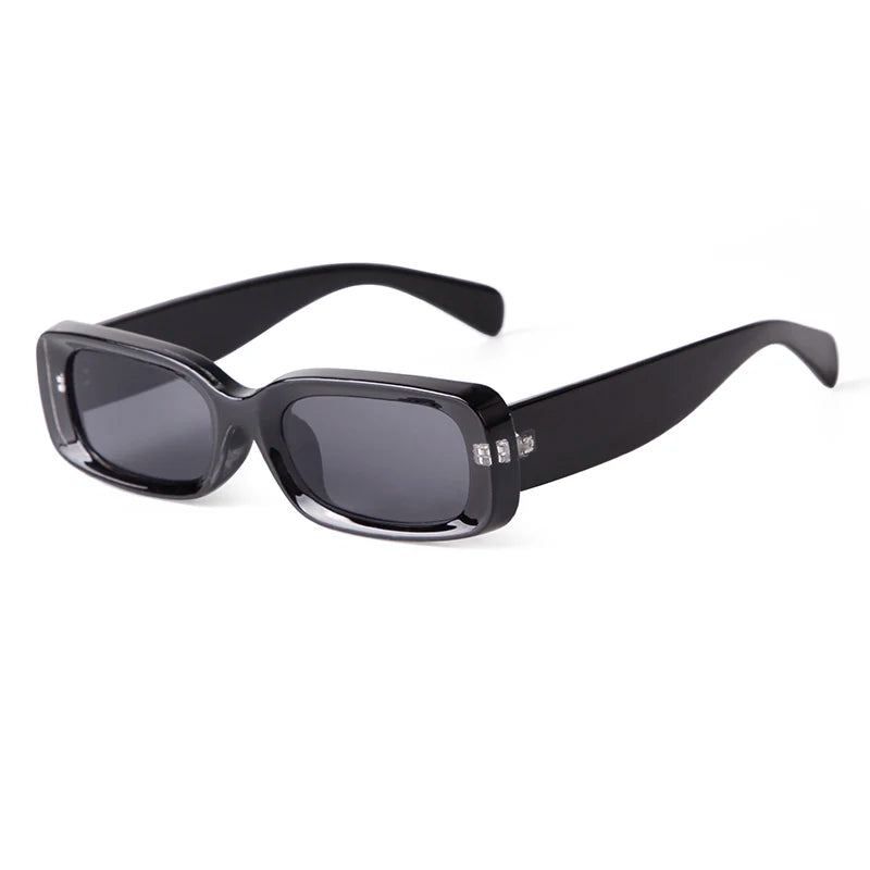 STORY STY2441D Jelly Small Frame Sunglasses Womens Retro Square Red Black Shades New Rectangle Custom Sun Glasses
