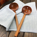 Hot Selling New Style Wooden Soup Spoon Ladles and Noodle Colander for Occasions Such As Giveaways