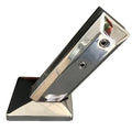 Top-rated Stainless Steel Adjustable Angle Glass Spigot for Handrails Stairs ADJ-BVL-GS Deck Railing System