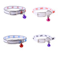 Wholesale Luminous Silicone Cat Dog Collar Lights Waterproof