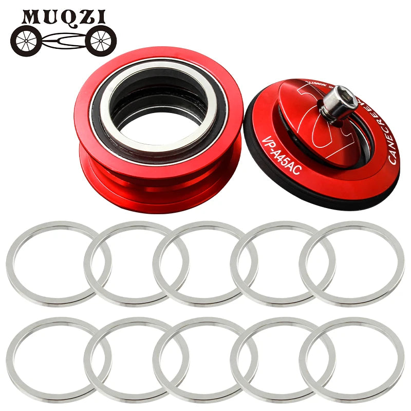 MUQZI Bicycle Headset Washer Aluminum Alloy 3mm Headset Adjusting Washer for 1-1/8" Front Fork