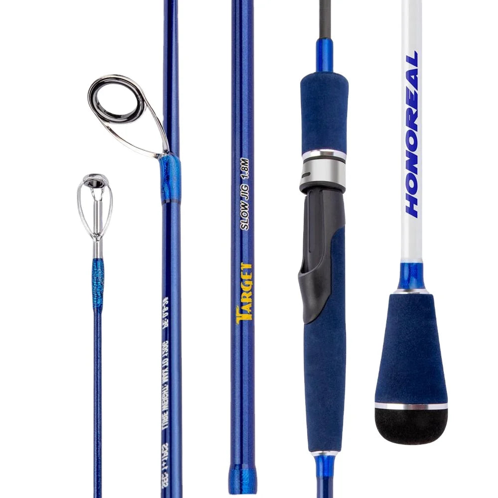 Slow Pitch Jig Rod Blank Carbon Fiber Fishing Rods Spinning Slow Jigging Rod