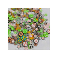 Mix Polymer Clay Sport Football Sprinkle Basketball Baseball Sport Slices for  Phone Case Diy Crafts Making