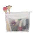 Private Label Custom Translucence EVA Mesh for Brush Organizer Lipstick Case Skin Care Nail Polish Small Pouch Napkin Holder