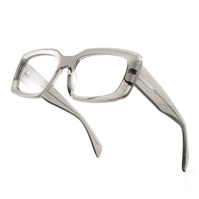 Wholesale Square Prescription Glasses Retro Classic Glasses Men Eyewear Custom Logo Eyeglasses Fancy Acetate Optical Frames PC
