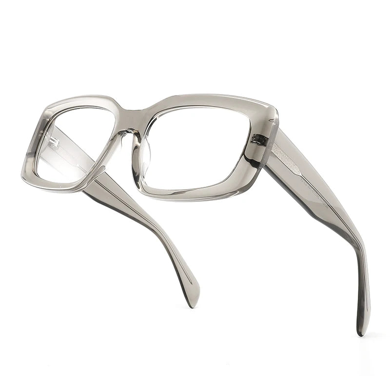 Wholesale Square Prescription Glasses Retro Classic Glasses Men Eyewear Custom Logo Eyeglasses Fancy Acetate Optical Frames PC