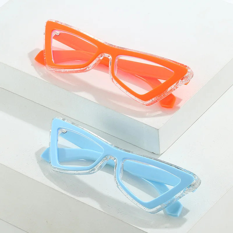 LBAshades  3928 Cat Eye Optical Frame Fashion Blue Light Blocking Glasses Decorative Glasses Wholesale Eyeglasses Frame Women
