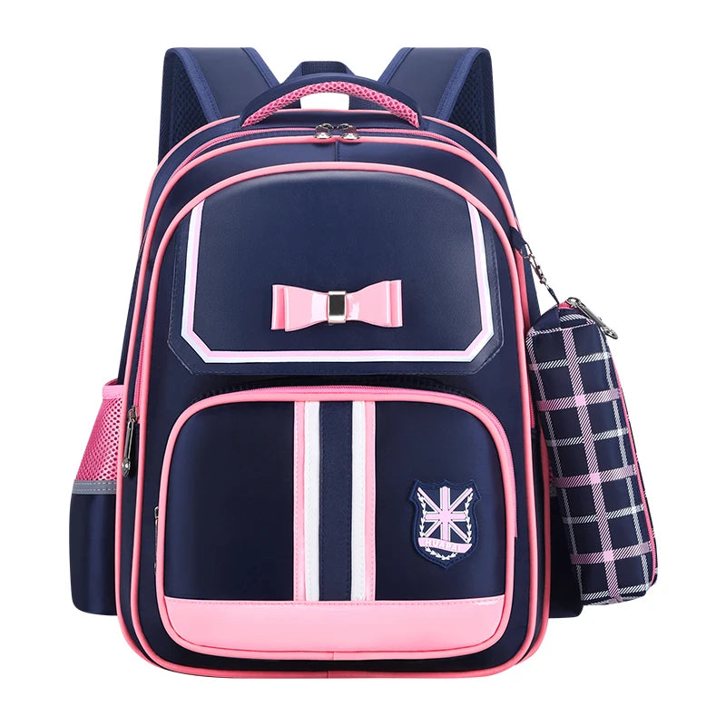 2023 New Student Schoolbag 1-6 Grades to Reduce the Burden of Spine Care Shoulder Bag School Bag for Kids