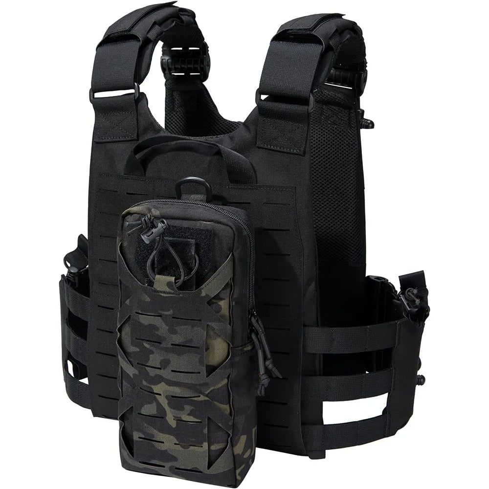Multi-Functional Nylon Tactical EDC Belt Bag Knife Kit and Molle Accessory Wilderness Survival Bag for Security Purpose
