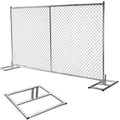 Wholesale Price 6 X 12 Galvanized Chain Link Temporary Fencing Easy Installation for America Market for Fencing Trellis & Gates