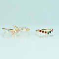 OL1024 Abiding Shield Color Retention Plating Tech 2.5mm Round Gemstone Jewelry Factory Sterling Silver Ring Wedding Band