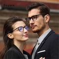 Boyarn Anti Blue Light Eyeglasses Optical Frames Spectacle Luxury Men Gaming Computer Blocking Glasses Eyewear