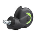 Direct BIF Ma Certified Twin Wheel Office Chair Casters with 75mm Stem Swivel Grip Ring Good Price School Use