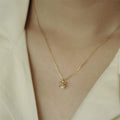 SP Simple New Fashion Choker Necklace Jewelry S925 Sterling Silver Made Pearl Design Pendant Necklace