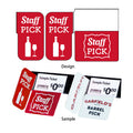 Hookei Source Supplier C Shape Plastic Price Display Shelf Talker for Supermarket