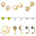 Simple Rose Gold Earrings Wholesale 925 Sterling Silver Stud Earrings Good Jewelry for Women