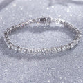 Starsgem Mossanite Bracelet Wholesale Women Men 925 Sterling Silver Moissanite Tennis Bracelet