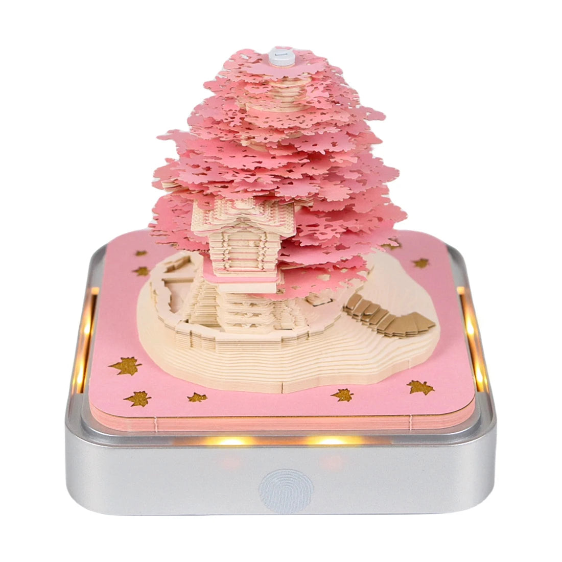 Customizable 3D Paper Carving Craft Creative Memo Pad with Unique 3D Shapes for Favor Christmas and New Year MegaBDM