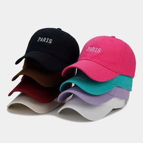 Sports Hats Embroidery Letter Custom logo Embroidered Baseball Cap for Women Outdoor Sun protection