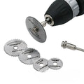 Yunbei 7PCS High Speed Saw Disc Mini Circular Electric Sharpening Mini Wood Cutting Blades Saw Blades Set of Hardware Tools