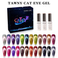 HONEY GIRL 24 Colors Cruelty-Free Non-Toxic 9D Cateye Magnetic Custom Logo Very Good Soak-Off UV Nail Cat Eye Gel Polish