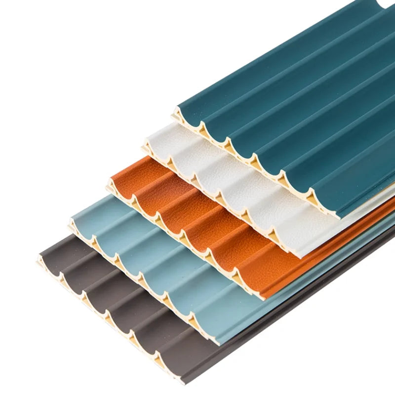 Ceiling Tiles Sheet Exterior Structural Board Waterproof Wood Plastic Composite WPC Wall Panel for Hotel Use Modern Design Flame