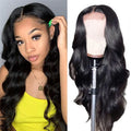 High Quality 13*6 Long Body Wave HD Transparent for Lace Front Remy Brazilian Human Hair Wig for Black Women