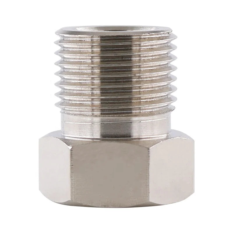 CO2 Adapter for Pressure Reducer From Reusable to Disposable Bottle M10x1 Inert Gas Cartridges