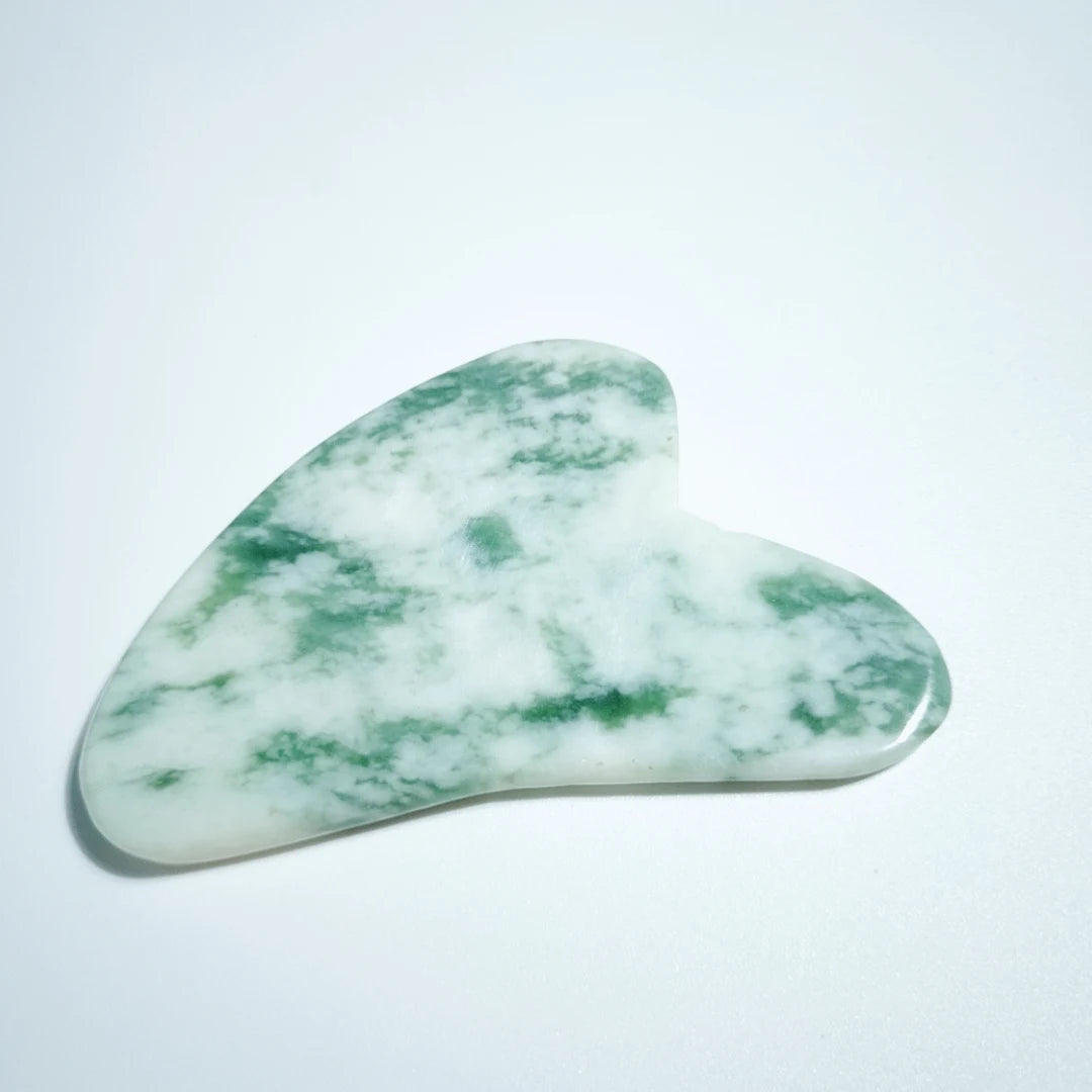 Diy Good Quality xiuyan jade guasha stone board custom face gua sha tool for life